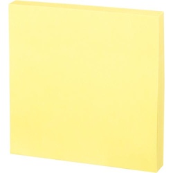 再生紙ふせん　Ｋ２　７５×７５ｍｍ　黄　１冊