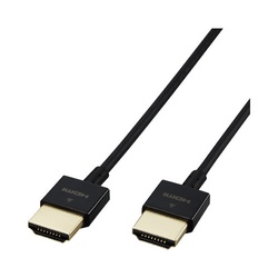 ＨＤＭＩケーブルスリム０．３ｍ黒