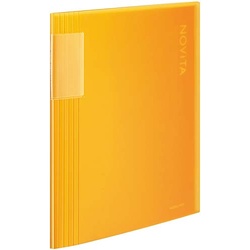 ノビータ　クリアカラー　Ａ４縦　４０Ｐ　黄１０冊