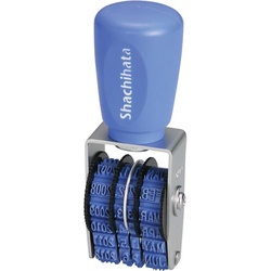 エルゴグリップ　回転ゴム印　西暦日付５号　ゴシック