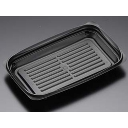 リスパック 惣菜容器 バイオデリカ H-APX 460B 黒 本体