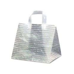 ポリ手提げ 9013 ポリケーキバッグ ホワイト LL ベルベ