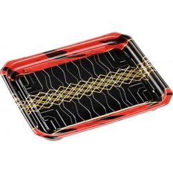 惣菜容器 MFPパシオ23-19 チア黒赤 エフピコ