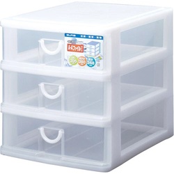 エルピスＡ４Ｆ　浅型３段　白　１個