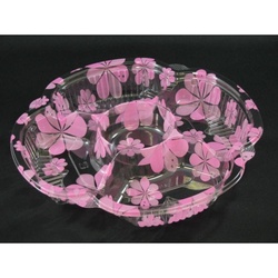 リスパック 惣菜容器 クリーンカップ よつば22-35B 5Sひなたピンク 本体