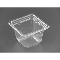 リスパック サラダ容器 バイオカップ キューブ 9-60B 本体