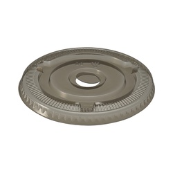 HEIKO 透明カップ A-PET 口径98mm用 C穴付き Nブラック 50個/袋