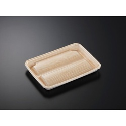 中央化学 刺身容器 まくら桶 N25-18 木曽 本体