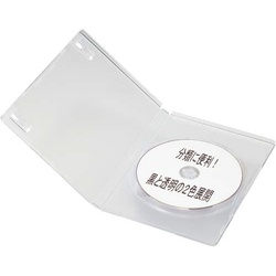 ＣＤ／ＤＶＤケース　Ｍ−ｌｏｃｋ透明　１０枚入