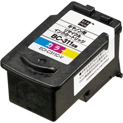 エコリカインク　キヤノン　ＢＣ−３１１　カラー