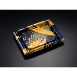 【廃番商品】リスパック 寿司容器 板前06B ささ箔紺 本体