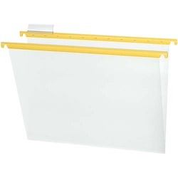 ハンギングフォルダーＰＰカラー　Ａ４　黄　１０冊