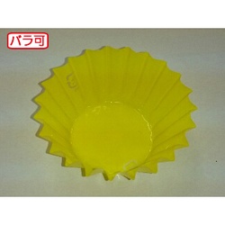 セイコー おかずカップ ラミケースOPP 6F パステルイエロー 500枚