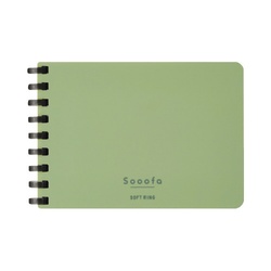 ソフトリングノート＜スーファ＞４ｍｍ方眼罫Ｘ１０