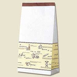 【廃番商品】角底袋（ティータイム・幅180×マチ105×高350mm)