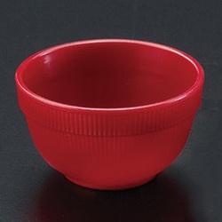 小鉢 M11-492 珍味入れ 丸 赤 400個入 マイン