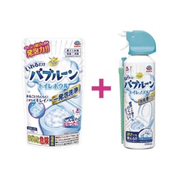 らくハピバブルーン　トイレノズル＋トイレボウル