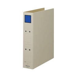 保存ファイル（片開き）Ａ４縦背幅６５ｍｍ青