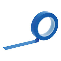 【廃番商品】ラインテープ25mm×33m　青　【ＴＲＵＳＣＯ クリーンルーム用ラインテープ ２５ｍｍＸ３３ｍ ブルー】