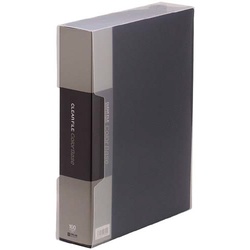 カラーベース固定式　Ａ４縦１００ポケット　黒×１０