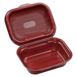 軽食容器 DLVボーノ19-15 渋木目W エフピコ