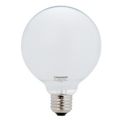 ボール電球１００Ｗ相当ホワイト長寿命φ９５　Ｅ２６