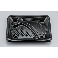 シーピー化成 弁当容器 CBFつむぎ7-3 黒 本体