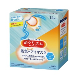 めぐリズム蒸気でホットアイマスクメントール１２枚