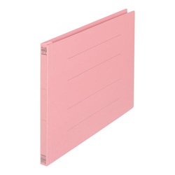 フラットファイル　Ａ４横　ピンク　３冊×３