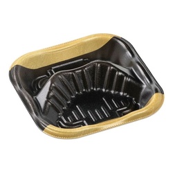 エフピコ 軽食容器 MFP-ホットキッチン06TK 本体 金座黒