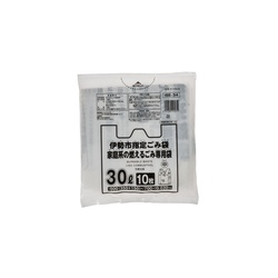 市町村ゴミ袋 伊勢市指定袋 30L 10P 手付 ジャパックス