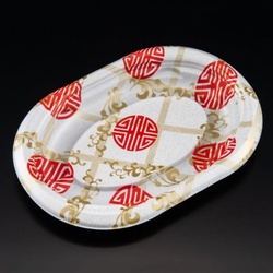 リスパック 軽食容器 バイオデリカ サラエル D19BA シャオレッド 本体