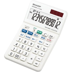 軽減税率対応　実務電卓　ＥＬーＮＡ９２ーＸ