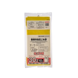 市町村ゴミ袋 豊橋市 生ごみ用 30L 10P 手付 ジャパックス
