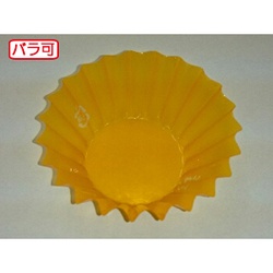 セイコー おかずカップ ラミケースOPP 5F パステルオレンジ 500枚