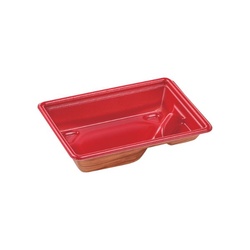 エフピコ どんぶり容器 MFP-角重18-13-1 赤拓木