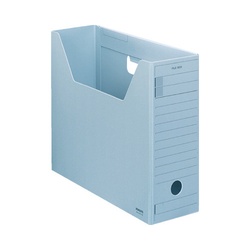 ファイルボックス　Ｈタイプ　ＰＰ　Ａ４横　青