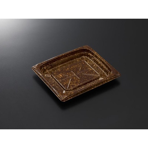 中央化学 軽食容器 CT 葵 14-12A せとBR-BK 本体