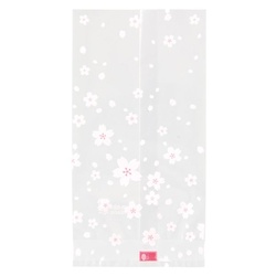 ヘッズ テープ無 OPP袋 サクラスイーツパック クリア-4(100枚)