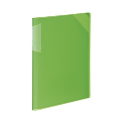 クリヤーホルダーブックノビータＡ４黄緑１２Ｐ