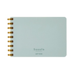 ソフトリングノート＜スーファ＞４ｍｍ方眼罫Ｘ５