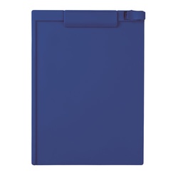 クリップボード　Ａ４−Ｅ　ネイビーブルー　縦×４
