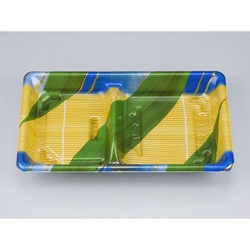 シーピー化成 冷麺容器 SF弁当57 熊笹青本体