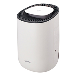 【廃番商品】ｄｒｅｔｅｃ コンパクト除湿機 クアラ ホワイト JY100WT