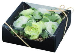 【廃番商品】ギフトボックス（スリーブ型・黒・207×205×69mm）