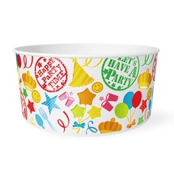 東罐興業 どんぶり容器 CO-1.5L-176 HAPPYTIMEIN 本体 クリスマス