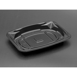 リスパック 弁当容器 饗ロマン 10B 本体 黒