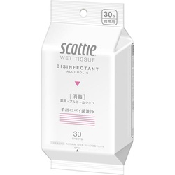 スコッティ　ウエットティシュー　消毒　３０枚