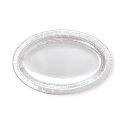 紙皿 パーティープレート(シルバー) ペーパーウェア