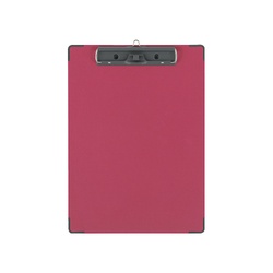 用箋挟Ｂ（総クロス貼り）カラーＡ４短辺とじ赤